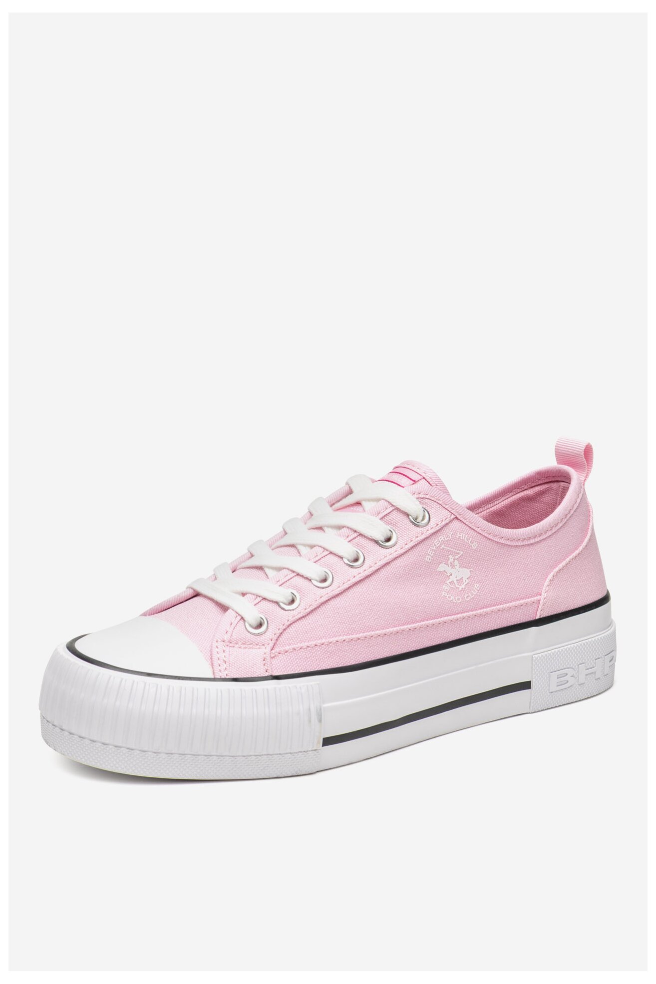 Plátěná obuv Beverly Hills Polo Club V12-842 RŮŽOVÁ