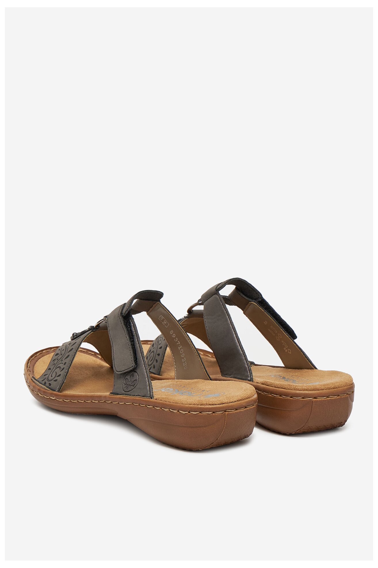 Șlapi Rieker 608K1-45 GRI