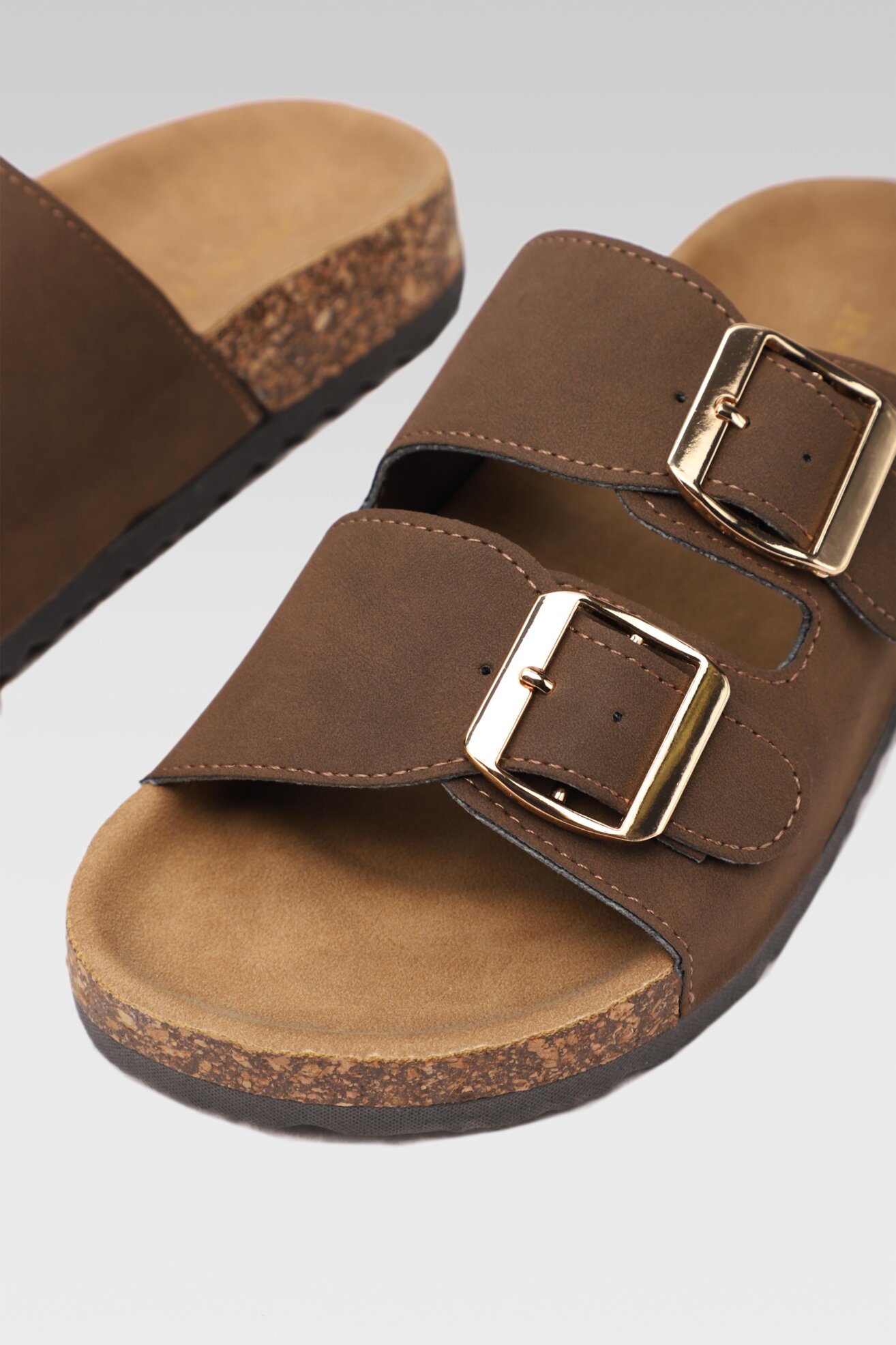 Klapki Jenny Fairy WSS20053-05 Brązowy