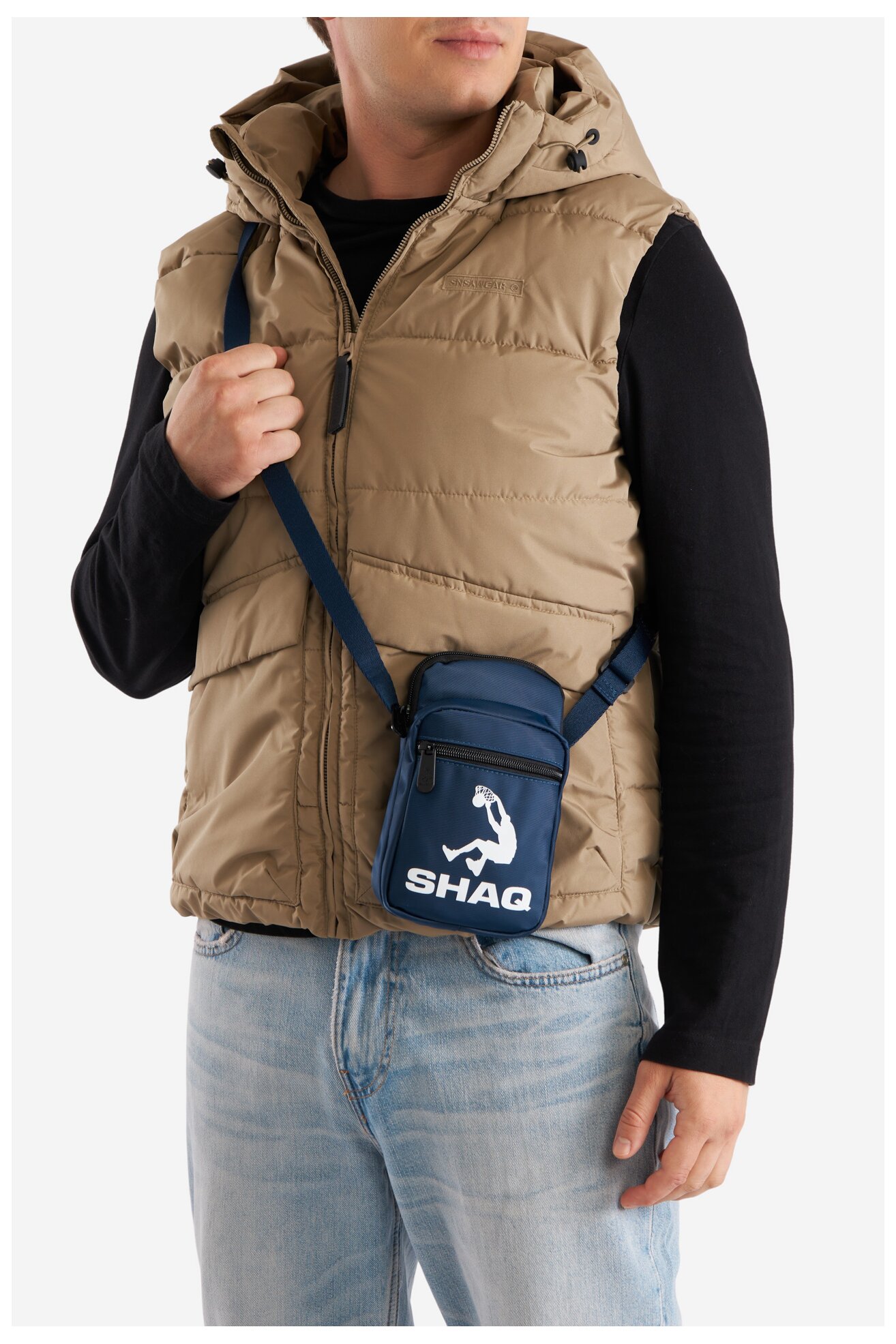 Сумка Чоловіча SHAQ SHQ-K-005-CCC ТЕМНО-СИНІЙ