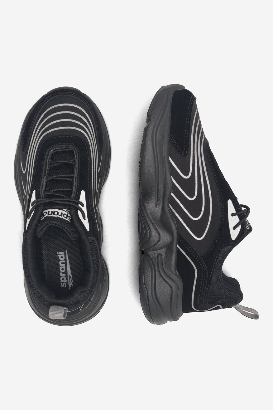 
                Спортни обувки Sprandi ЧЕРЕН - 5904862966328