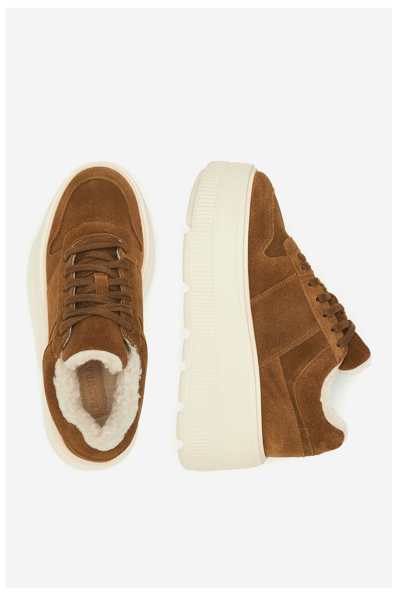 Сникърси Badura CASI-01W1-006 КАФЯВ