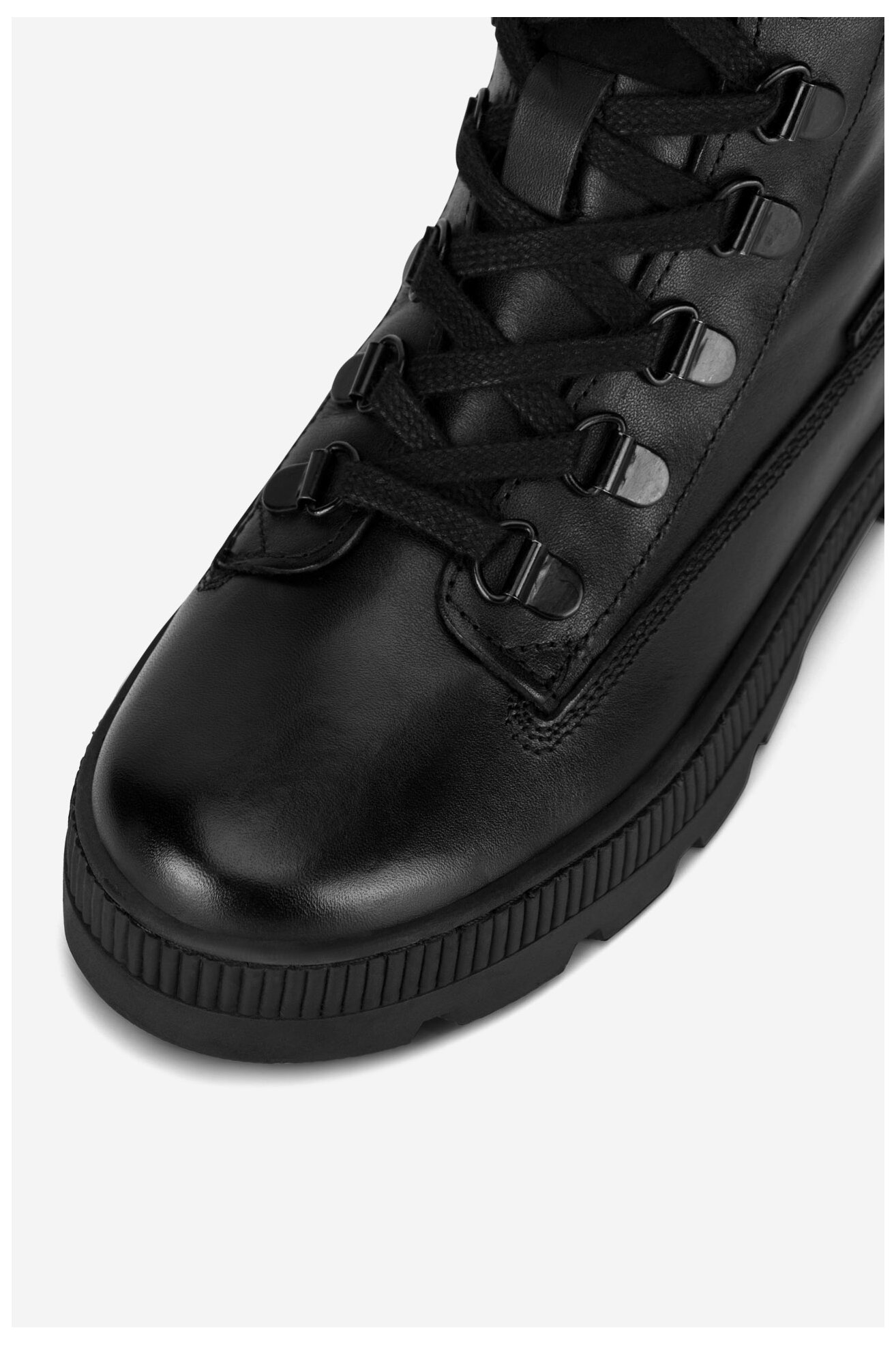 Šněrovací vyšší obuv Lasocki Young PUSZAN CI12-PUSZAN-10 ČERNÁ