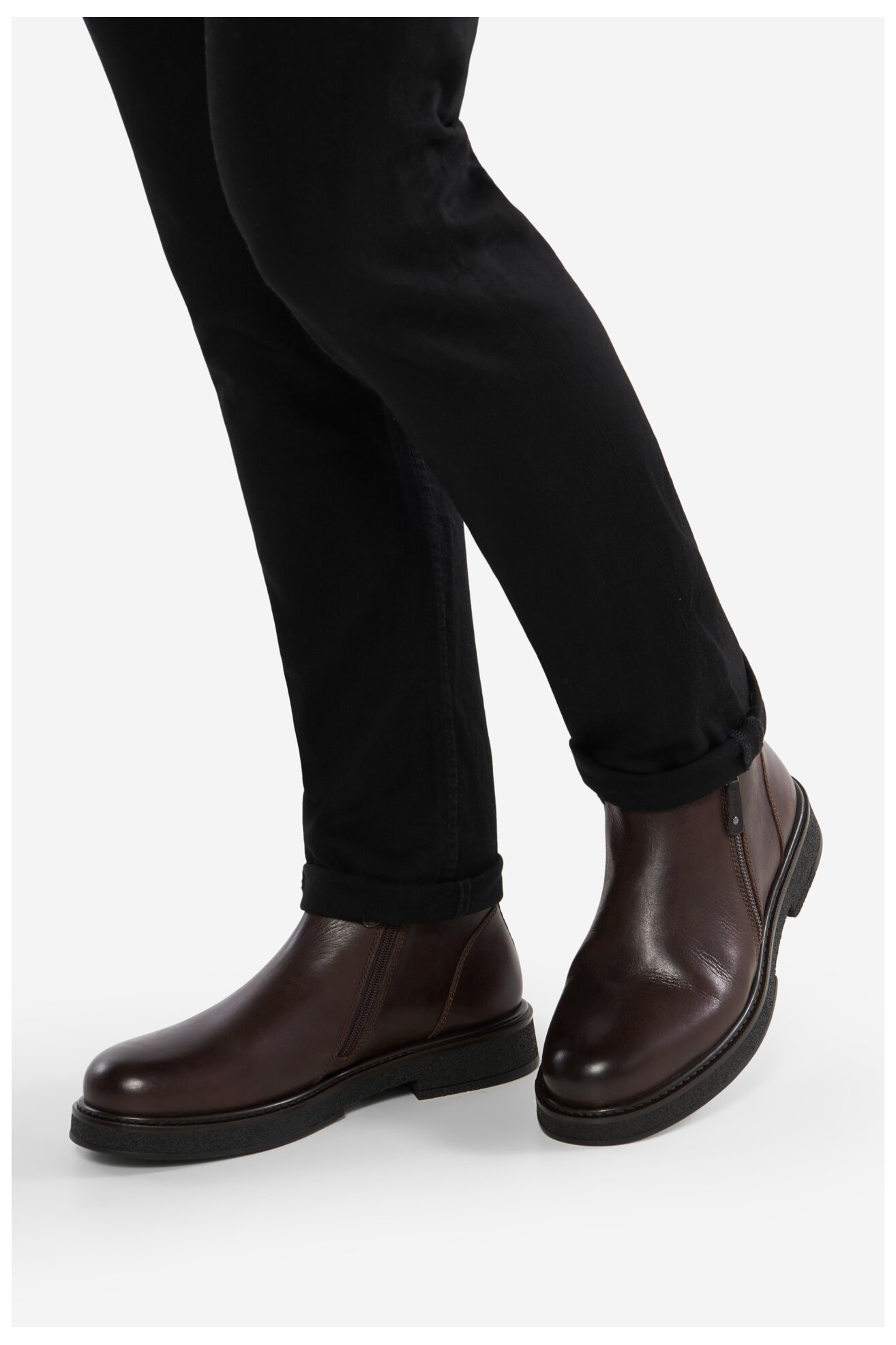 Botki Badura CALEB-03 MI08 Brązowy