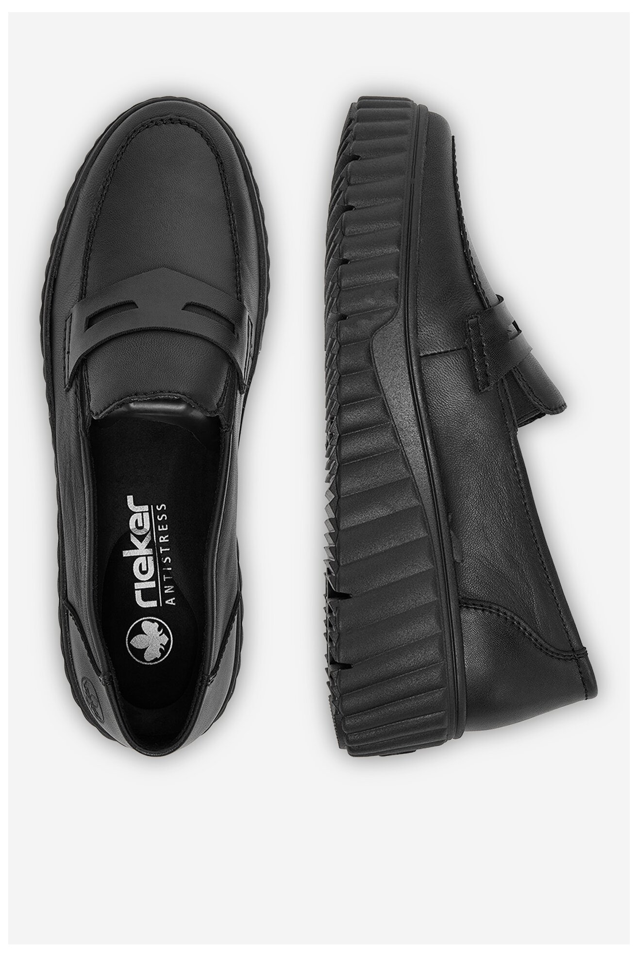 Pantofi casual Rieker N2562-00 NEGRU