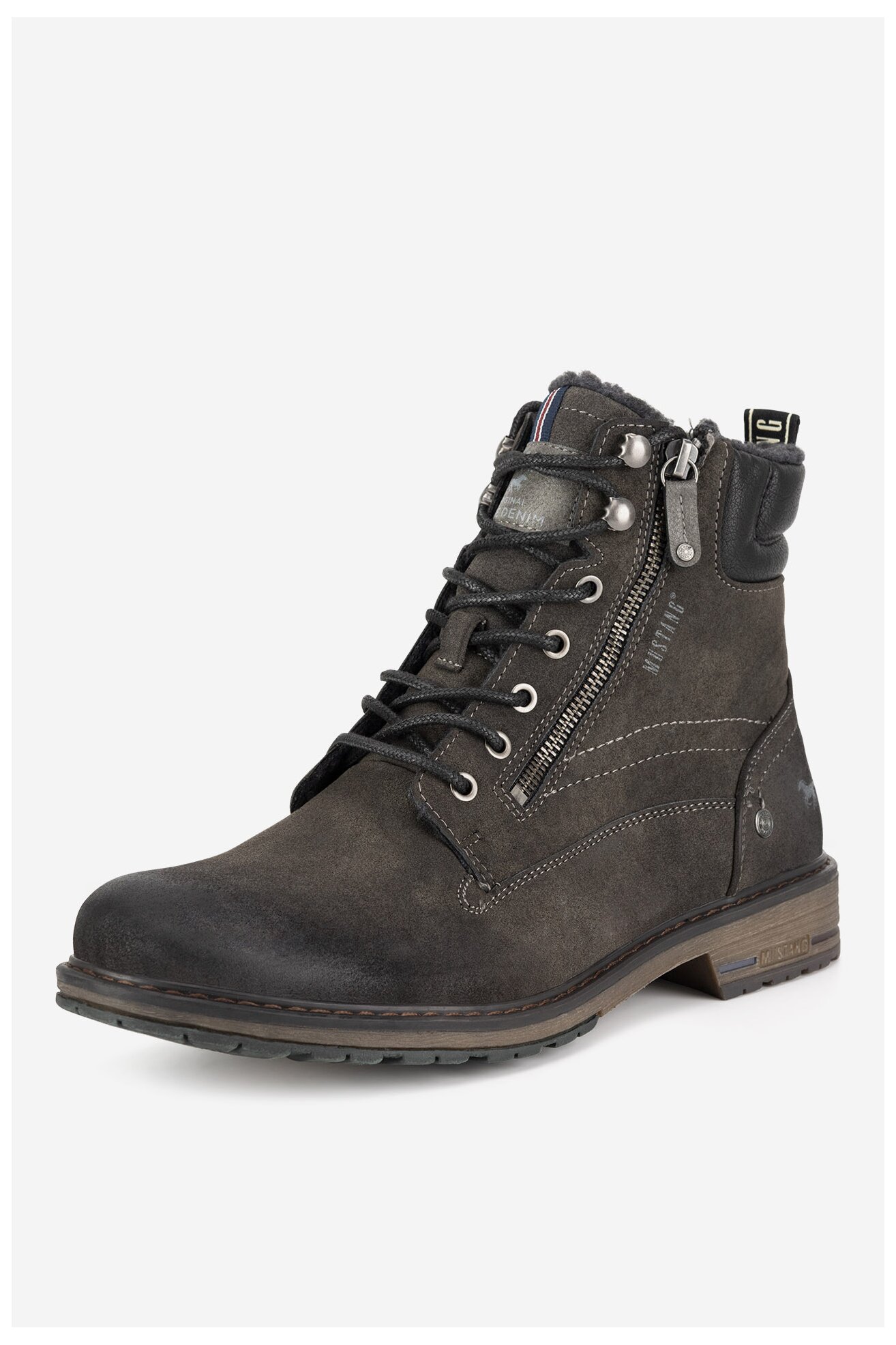 Черевики Mustang 4157-609 СІРИЙ