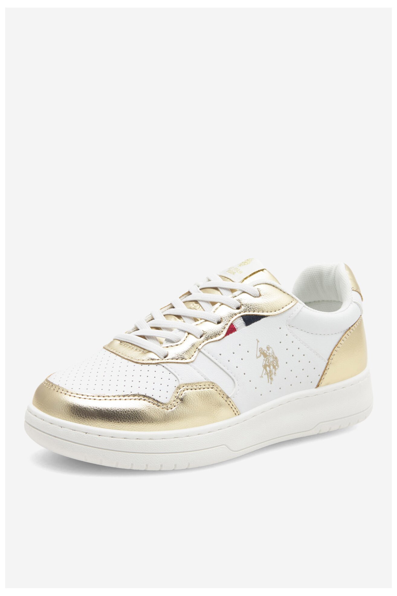 Сникърси U.S. POLO ASSN. DENNY004A ЗЛАТИСТ