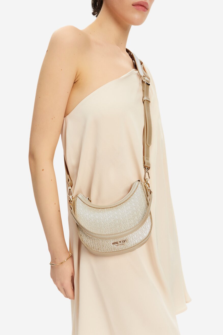 NINE WEST - Mała torebka rogal - 5906751010914