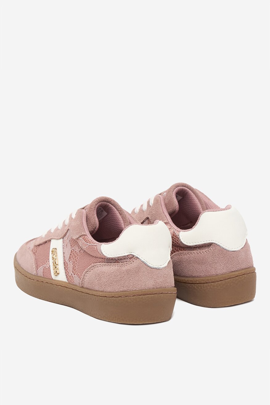 
                        Sneakers GUESS CEO-AVO-LACE Różowy jasny - 5906751800232