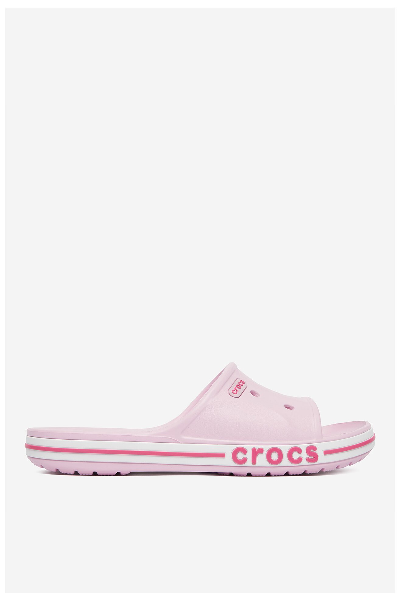 Klapki basenowe Crocs C-BAYABAND SLIDE 205392-6TG Różowy