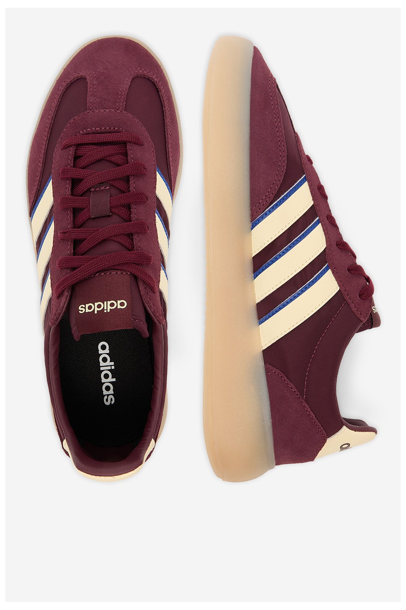 Obuwie sportowe adidas BARREDA DECODE JR3544 Bordowy