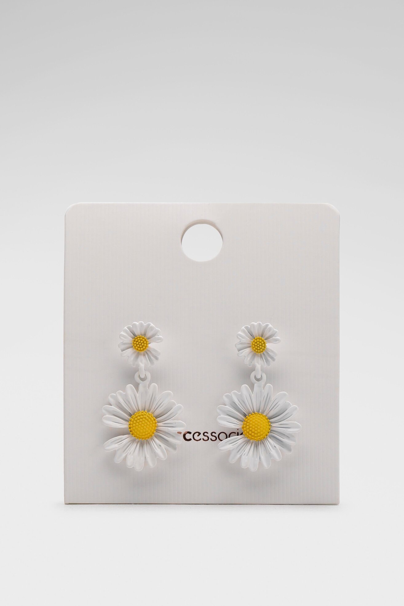 Kolczyki ACCCESSORIES 1W9-001-SS21 Biały