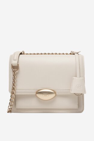 Сумка З Ремінцем Gino Rossi EO-KY129 ІВОРИ