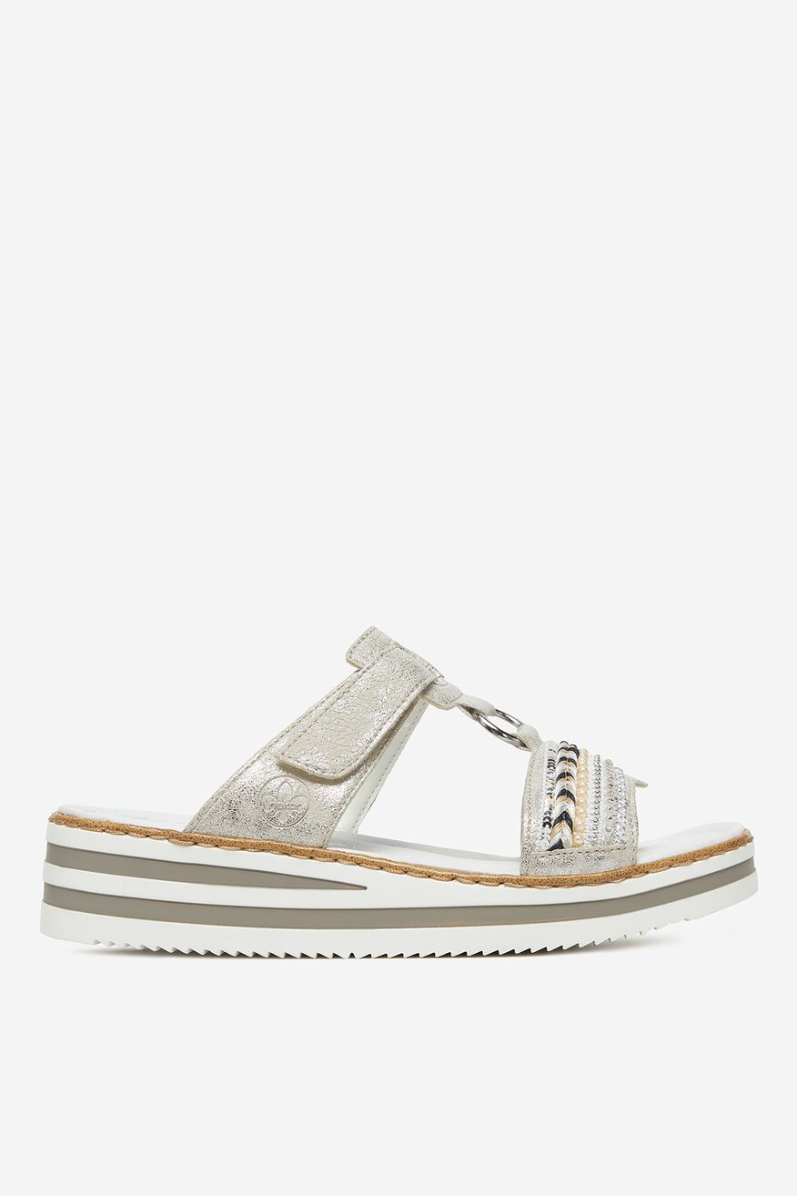 
                Șlapi Rieker ARGINTIU - 2230078412087