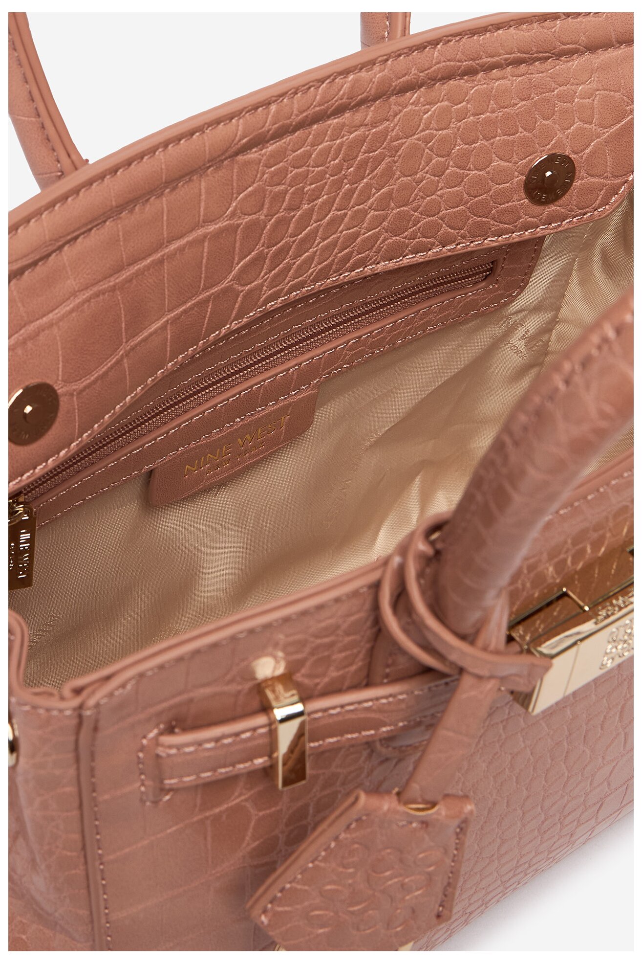 Kézitáska NINE WEST CEO-LEXA-LDA8378 RÓZSASZÍN