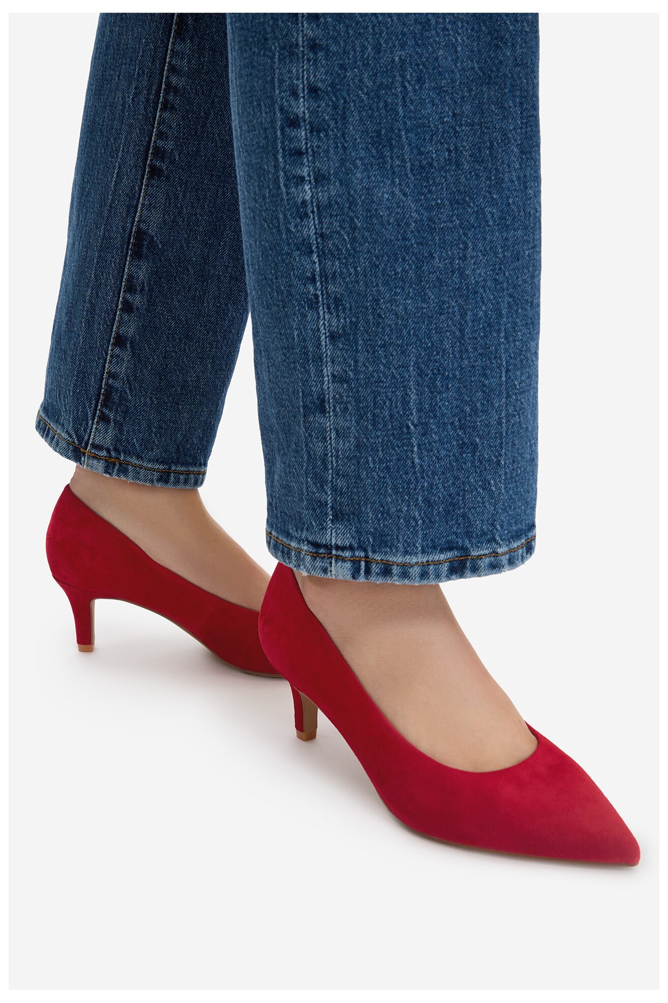 Елегантни обувки Lasocki CEO-SAGITTA-02 ЧЕРВЕН