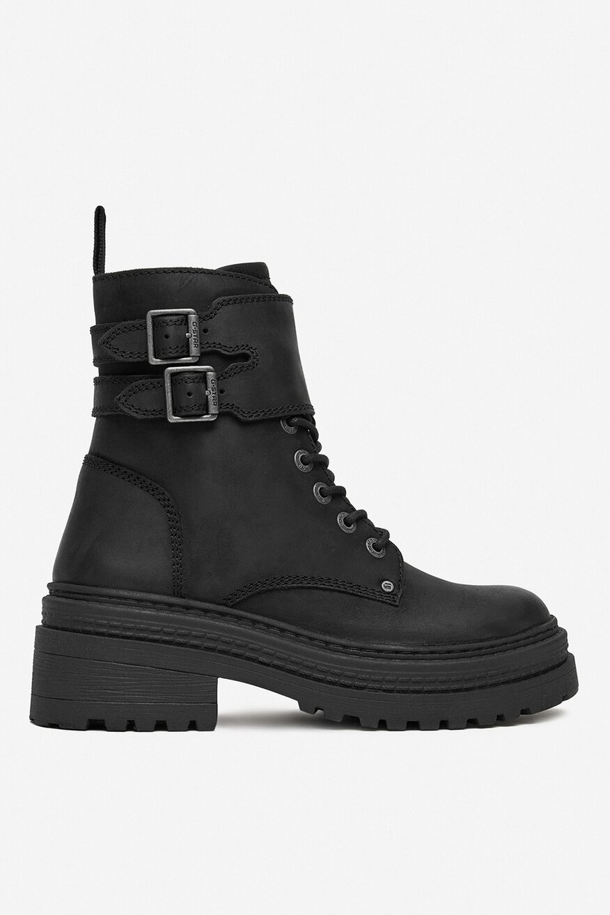 G-STAR RAW - Trzewiki skórzane ocieplane - 5906751407851
