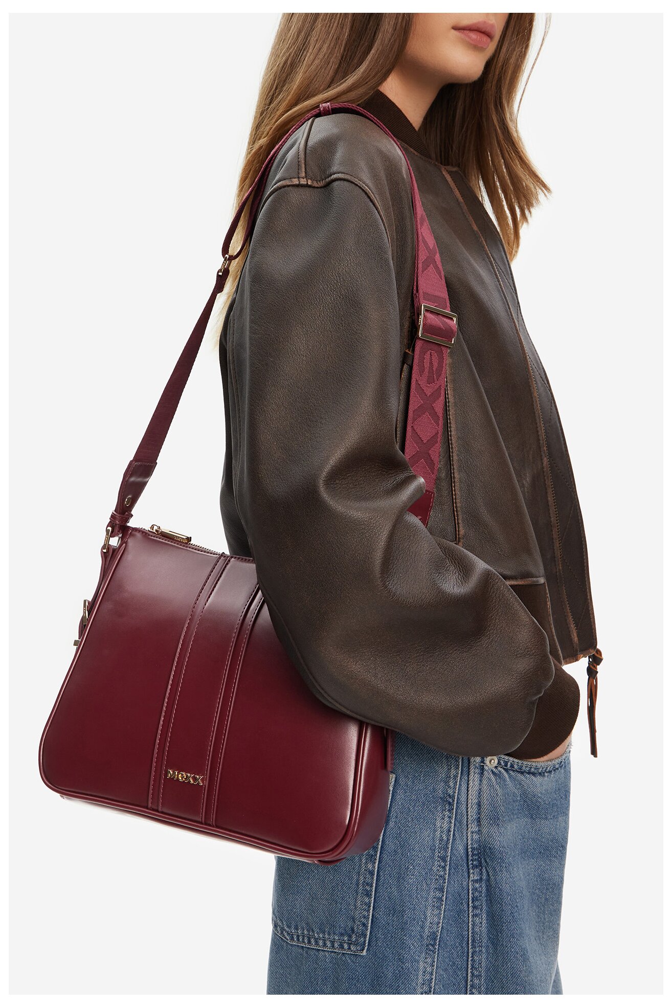 Kézitáska Mexx CEO-MEXX-S-005-08 BORDÓ