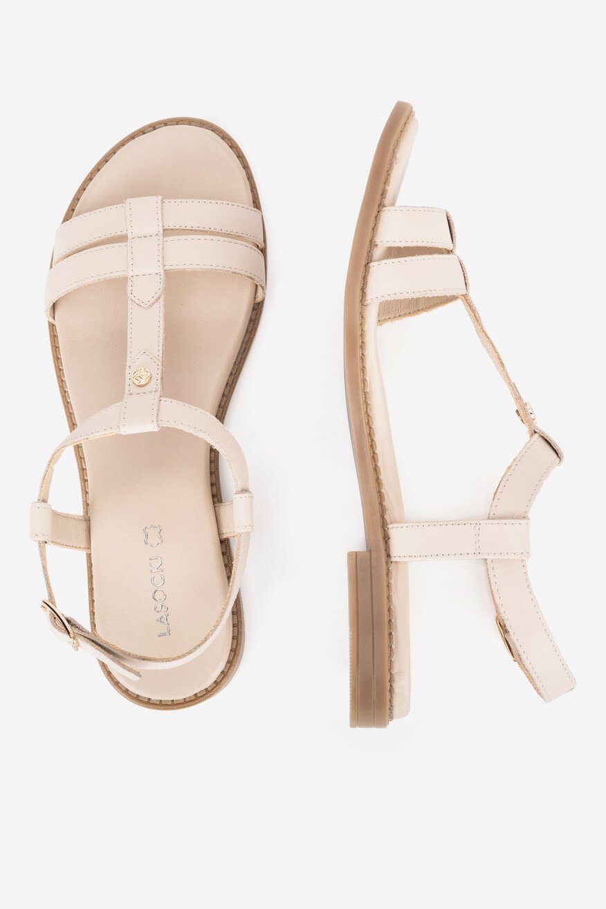 
                Lasocki - Sandały skórzane - 5905588653325