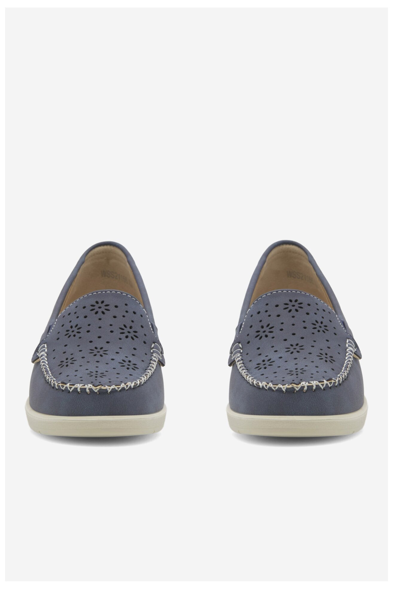 Mokaszin Clara Barson WSS21166-03 SÖTÉTKÉK