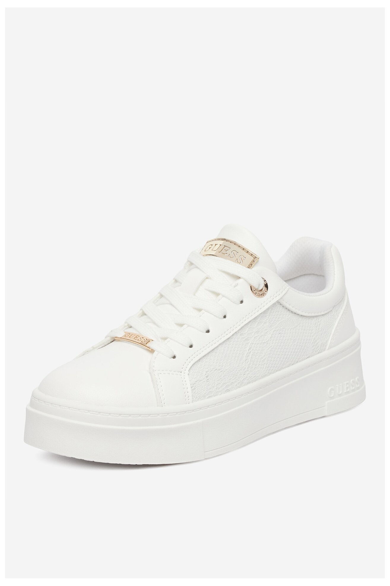 Sneakers GUESS CEO-AVO-357-018-1 Biały
