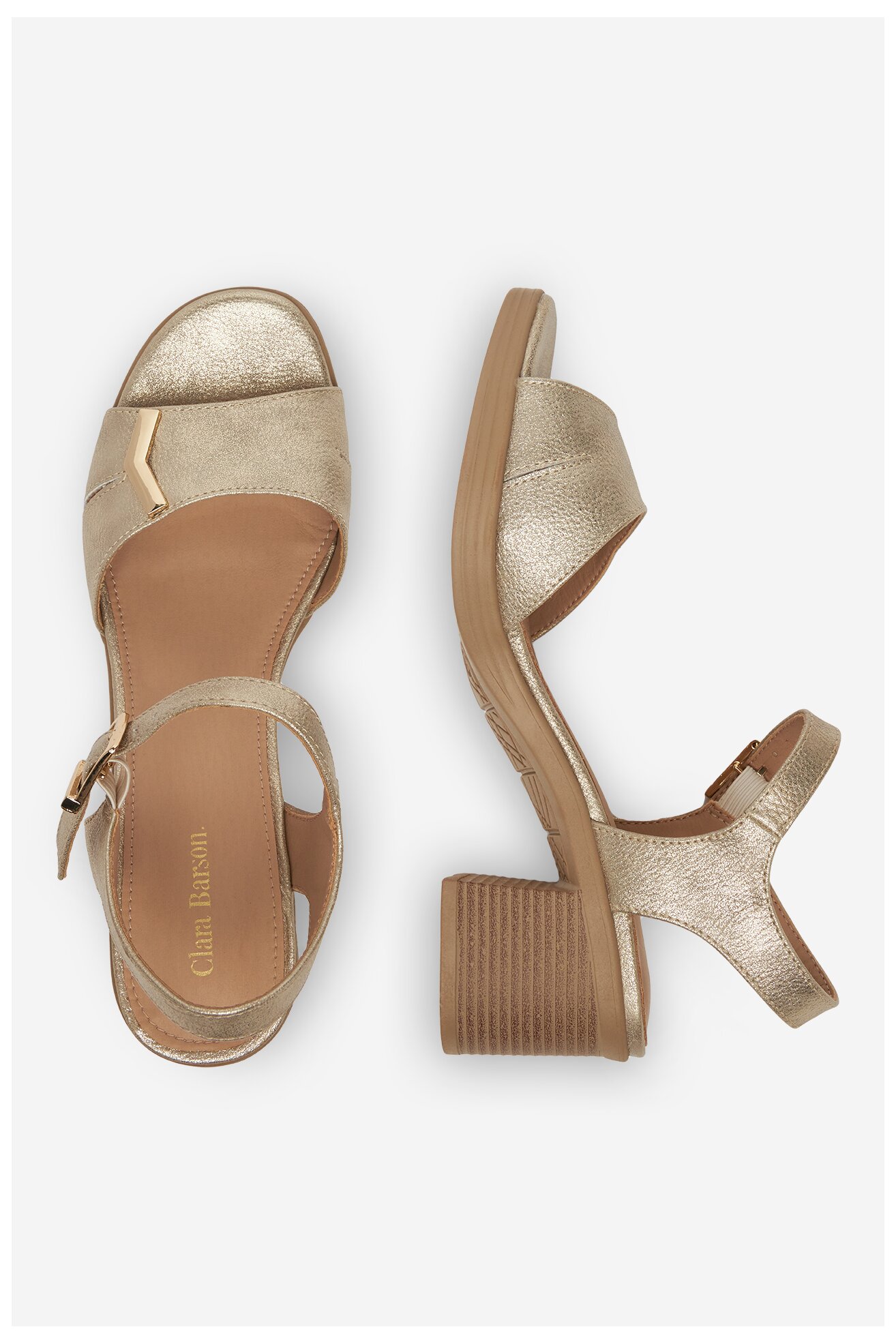 Sandale Clara Barson WS10006-07 ZLATNA