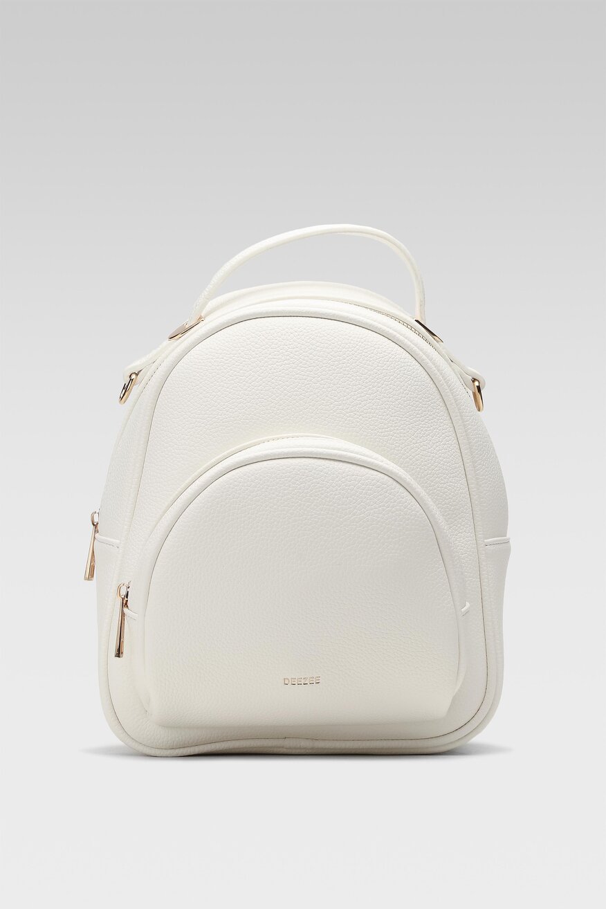 DeeZee - Plecak pastelowy biały - 5904862799483