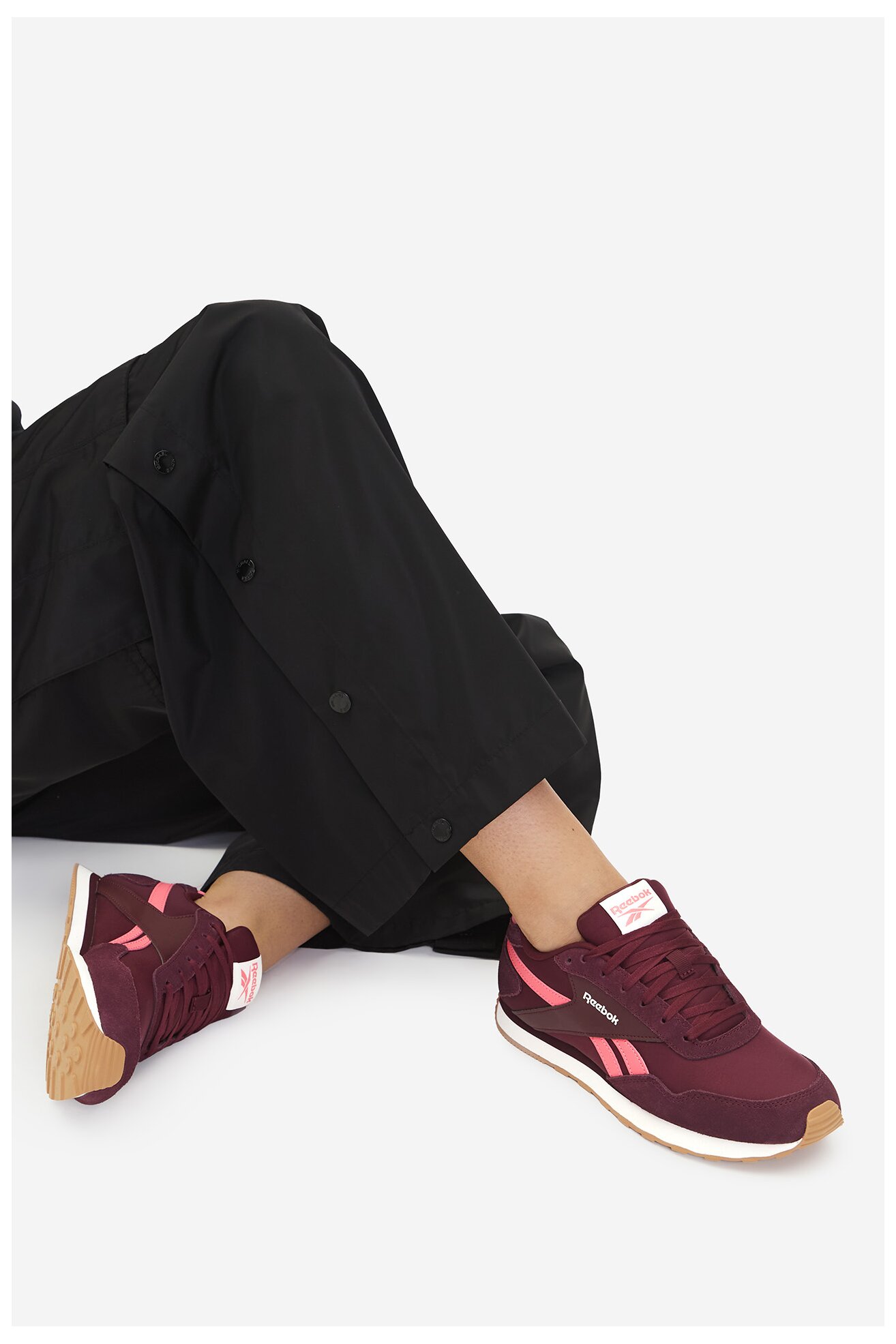 Кросівки спортивні Reebok CEO-GLIDE LOW 100230905 БОРДОВИЙ