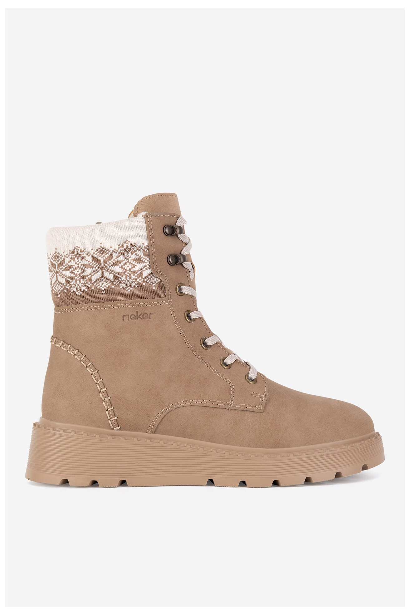 Trzewiki Rieker 70403-20 Beżowy