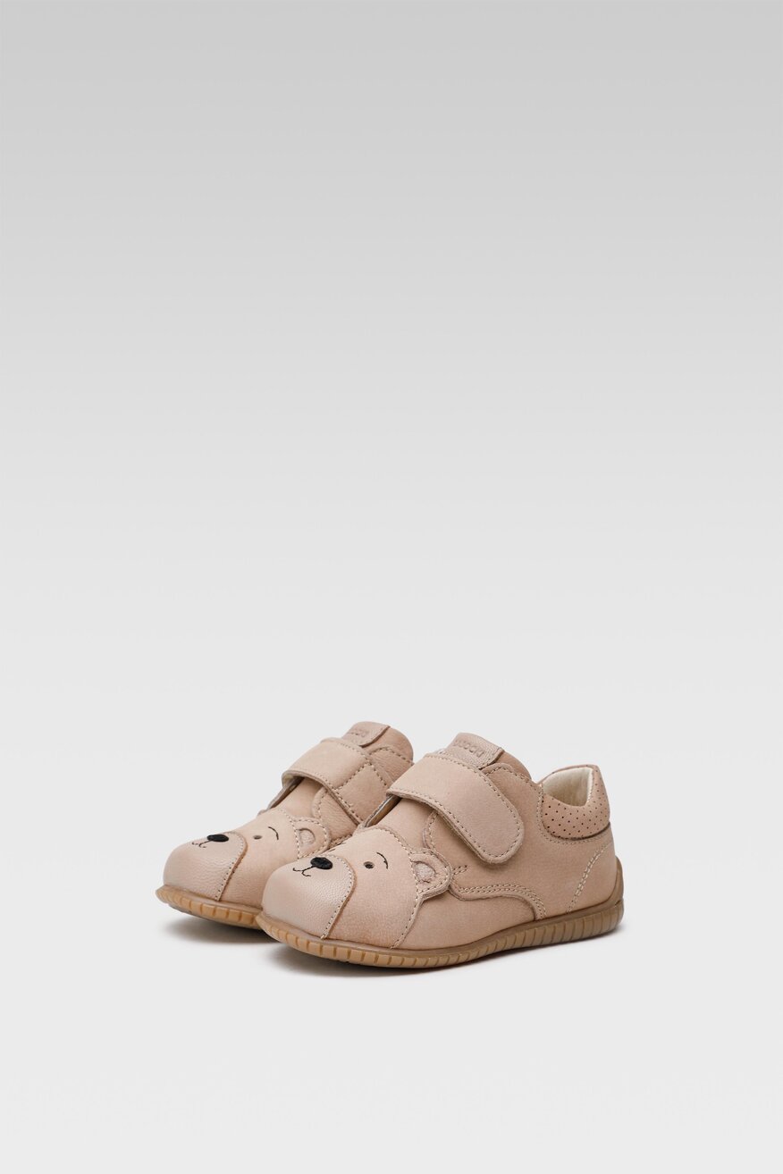 
                Lasocki Kids - Półbuty skórzane na rzepy - 5904862610733