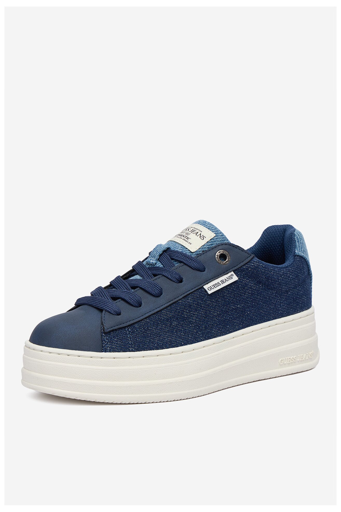 Sneakers GUESS JEANS WBEO-GSJ0917 Granatowy ciemny