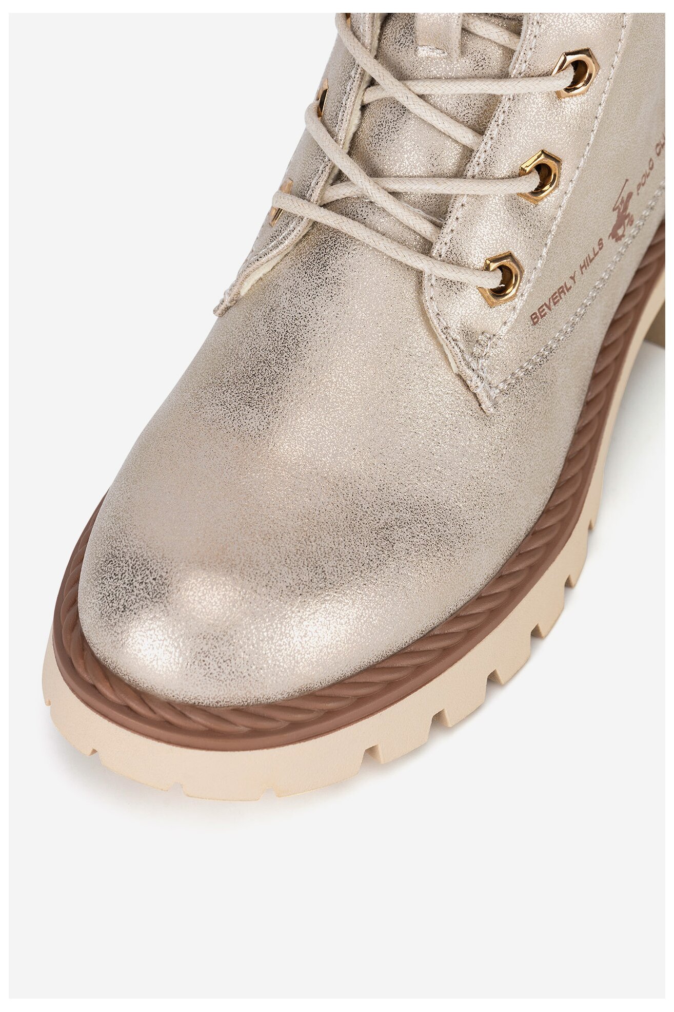 Trzewiki Beverly Hills Polo Club CS6135-02 Złoty