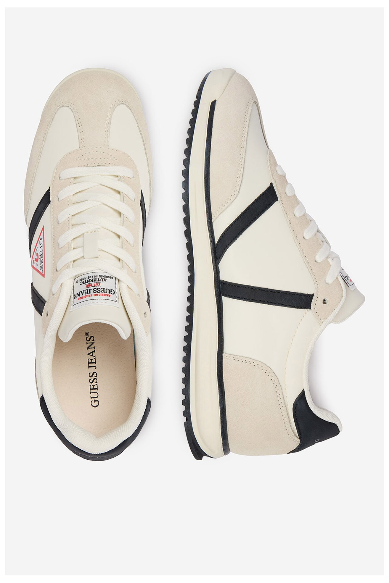 Сникърси GUESS JEANS CWBEO-DELAND-02 WE БЕЖОВ