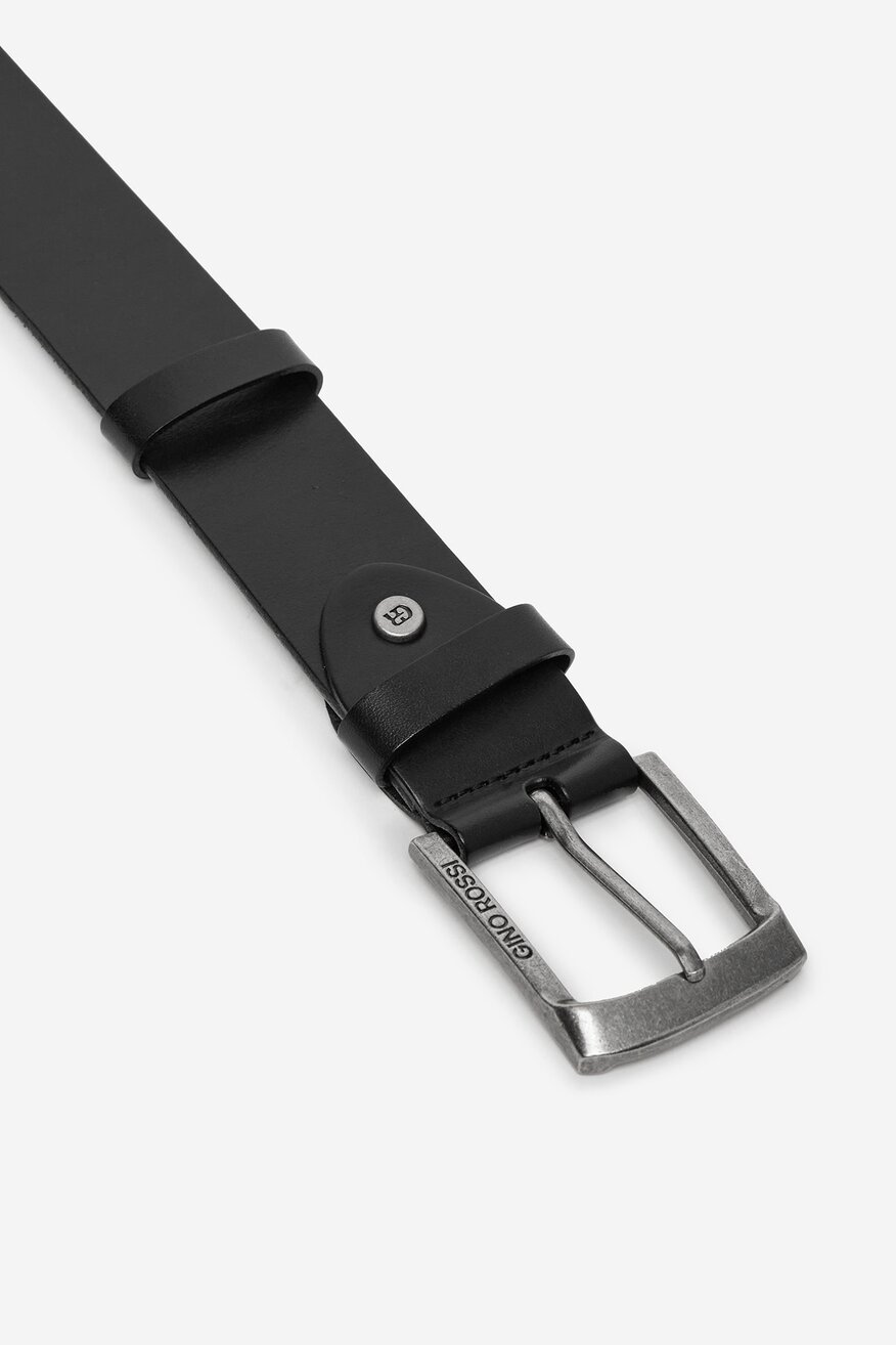Férfi öv Gino Rossi FEKETE - 5906751253953