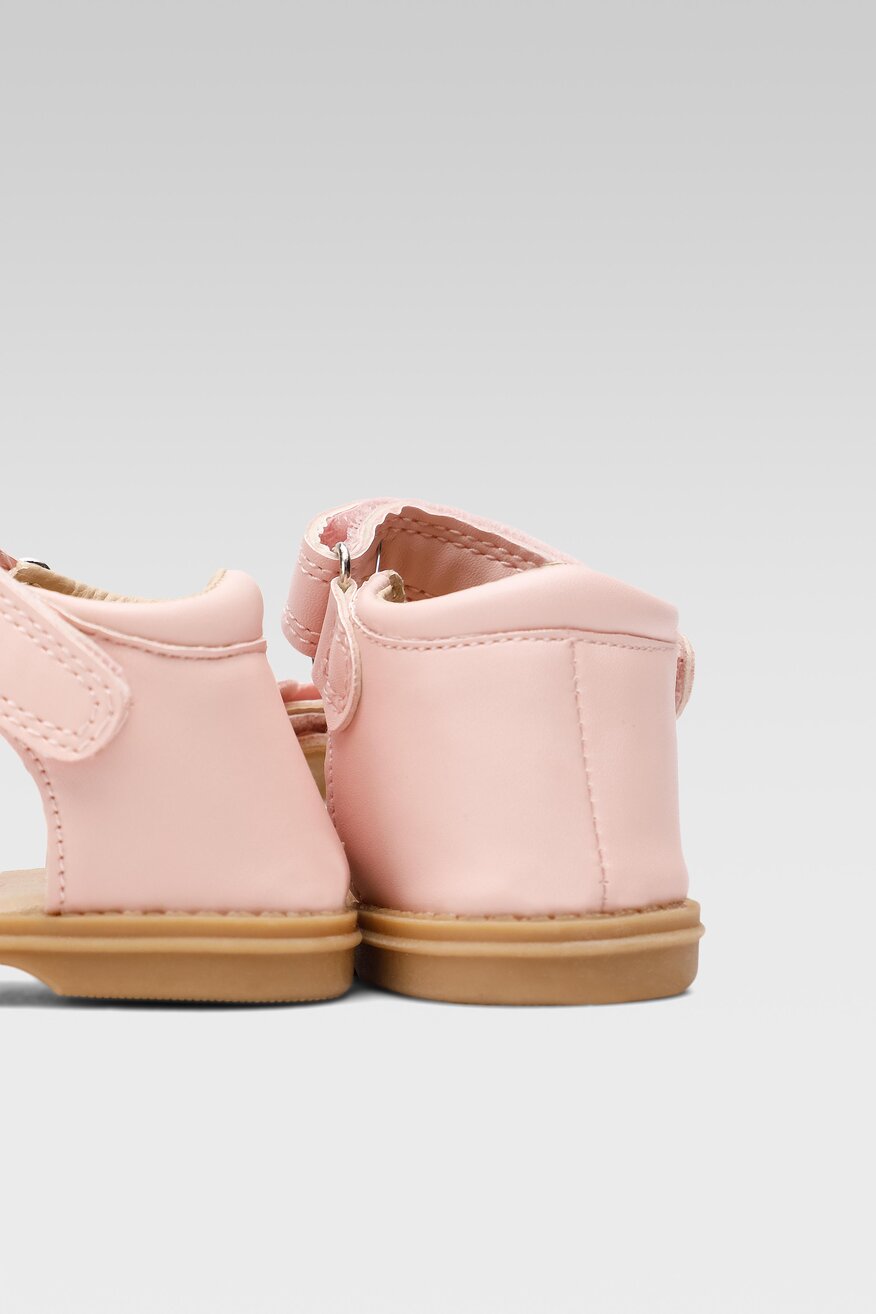 
                Nelli Blu - Sandały z aplikacją różowe - 5904248737757