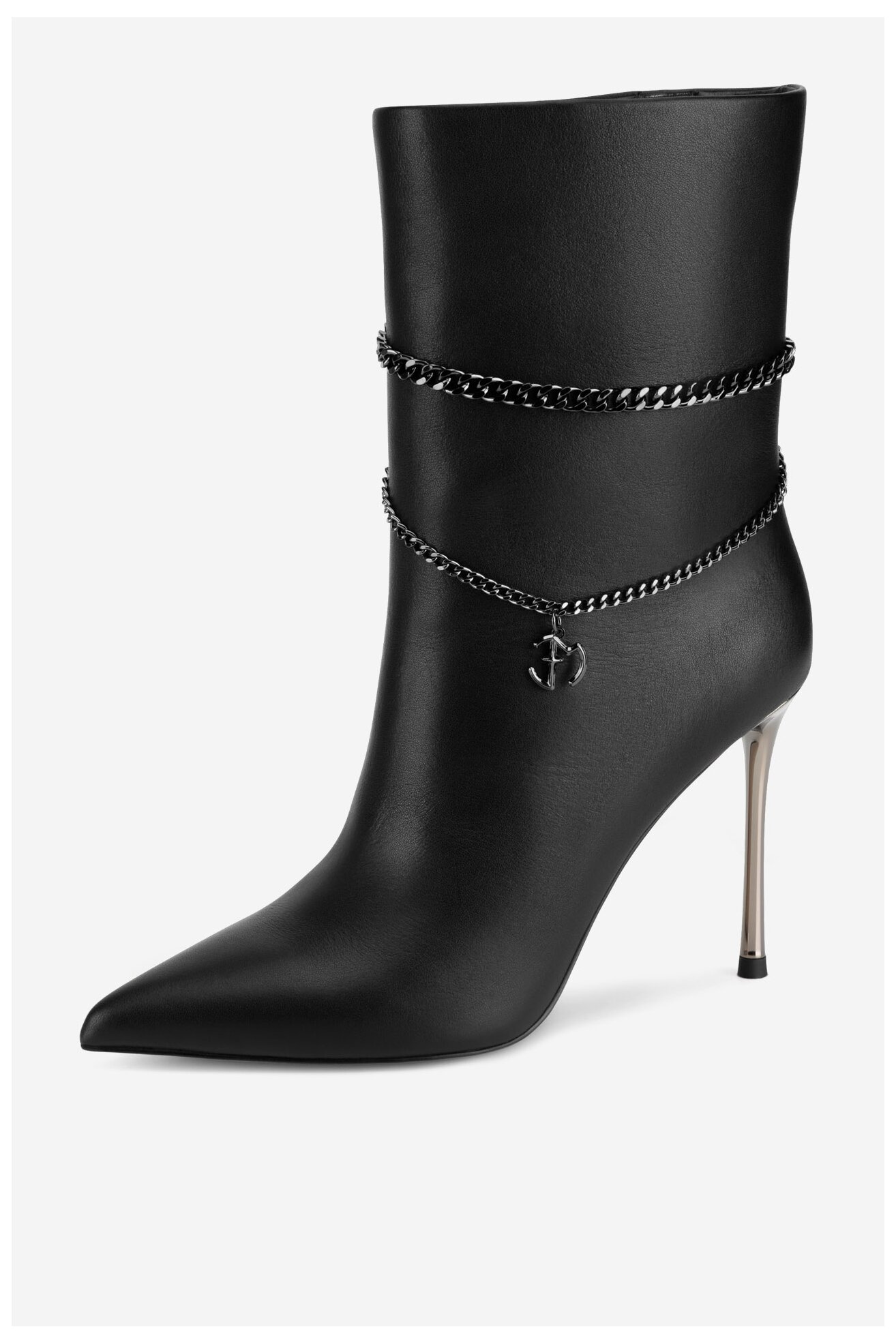 Bokacsizma EVA MINGE HESSA-TO926-201 FEKETE