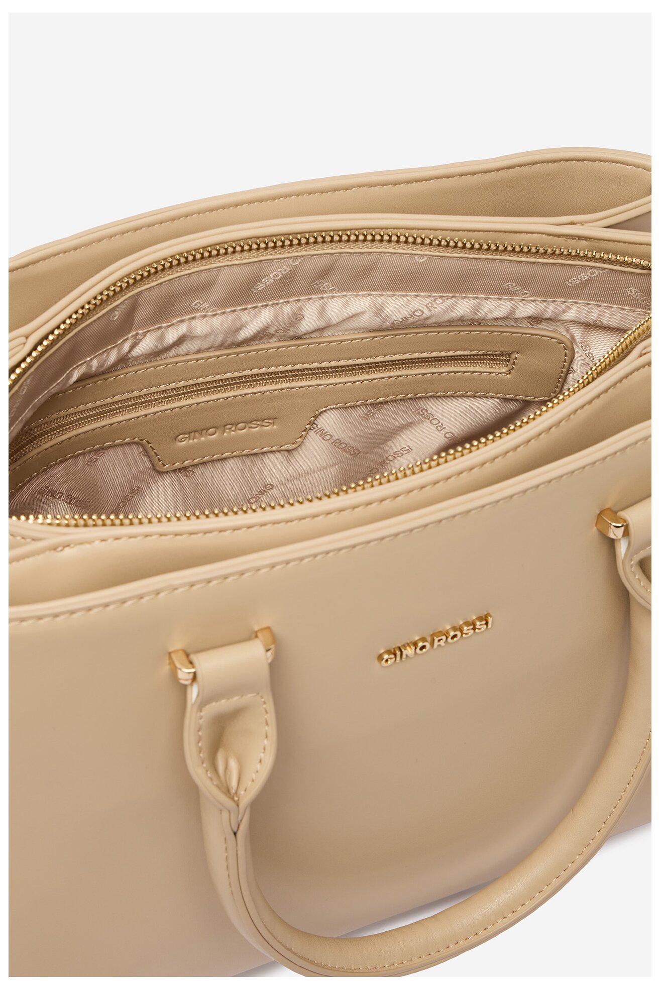 Сумка З Ремінцем Gino Rossi C-KY260 БЕЖЕВИЙ