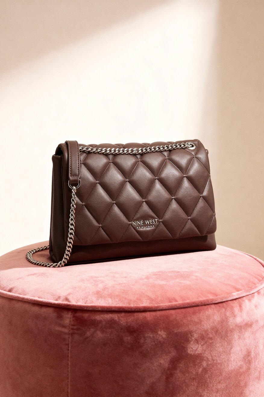 
                Kézitáska NINE WEST SÖTÉTBARNA - 5906751221051