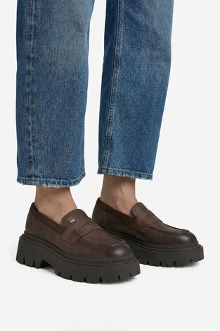 Мокасини G-STAR RAW CEO-WI34-JOSIA-04 КОРИЧНЕВИЙ