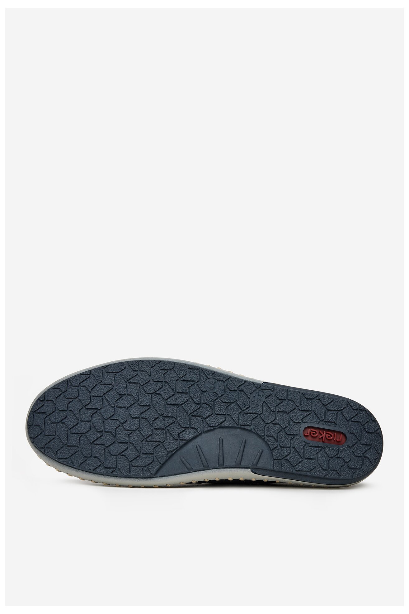 Polobotka Rieker B4555-14 TMAVĚ MODRÁ