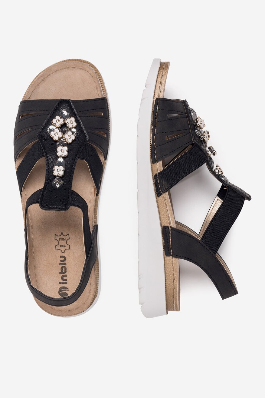 Sandale Inblu NEGRU - 5905588534563