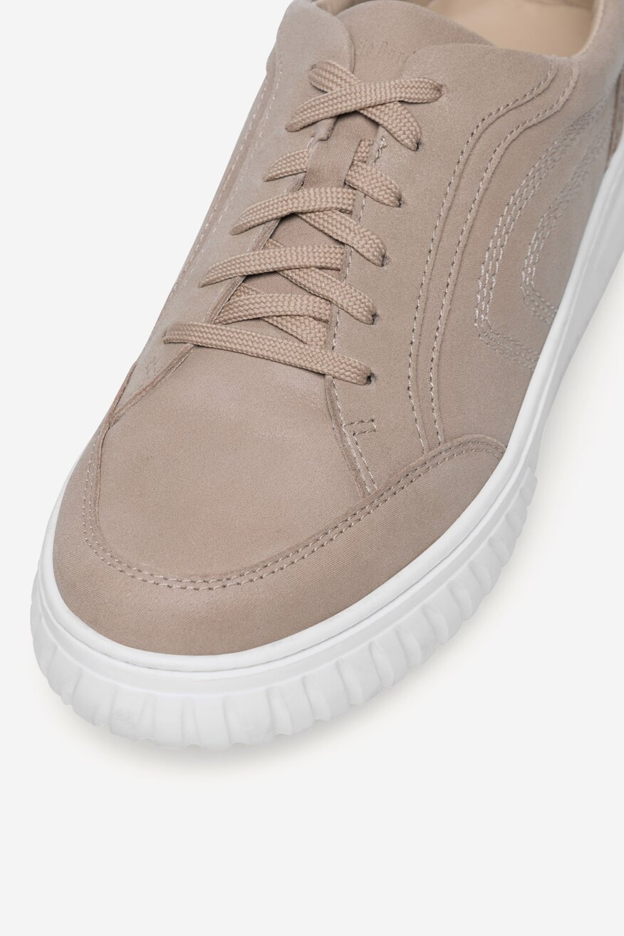 Sergio Bardi - Sneakersy skórzane - 5905588556206