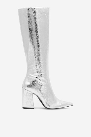 Чобіт NINE WEST SAMAA SJ1453-2 СРІБНИЙ