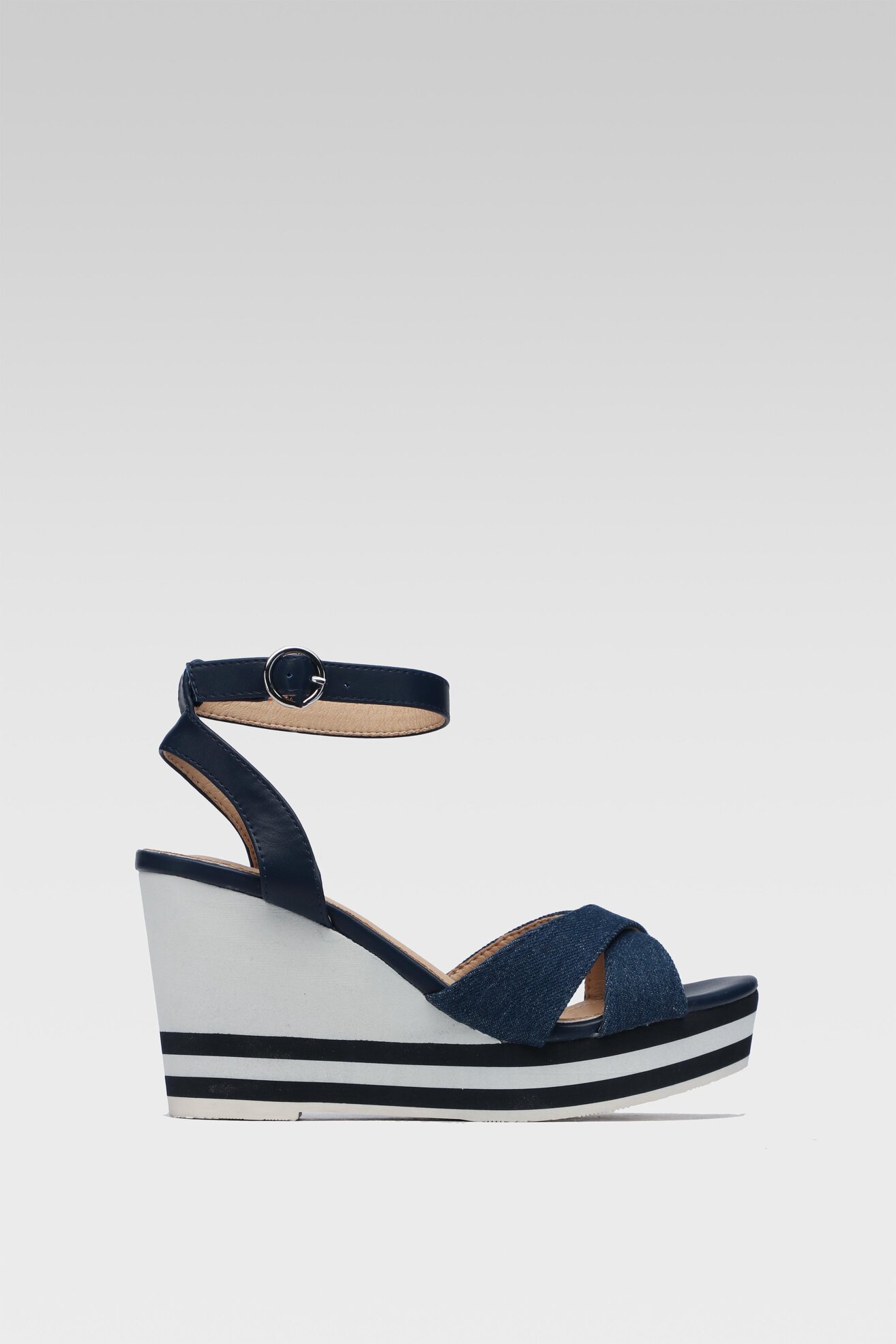 Sandały Jenny Fairy LS5433-01 Jeansowy