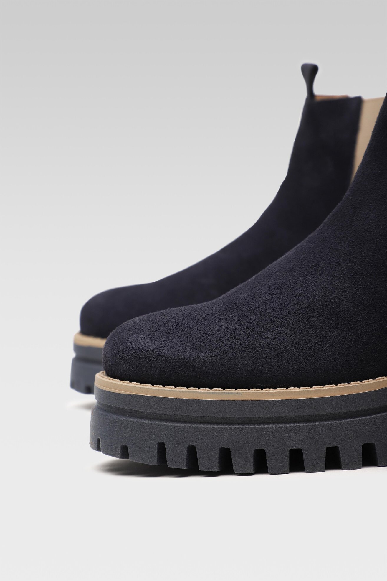 Botki Lasocki T321 Granatowy