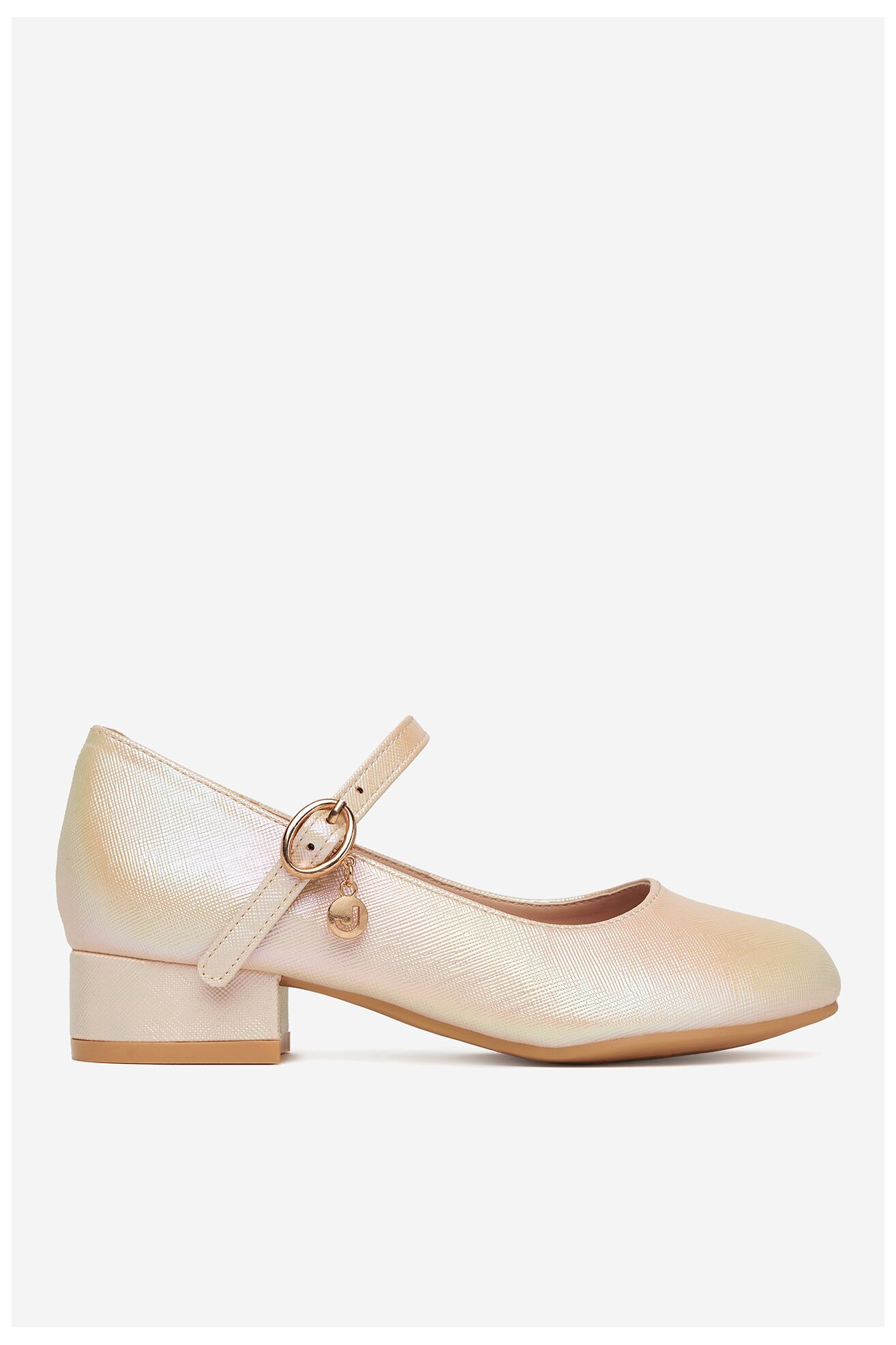 Półbuty Jenny CM240902-1 Złoty