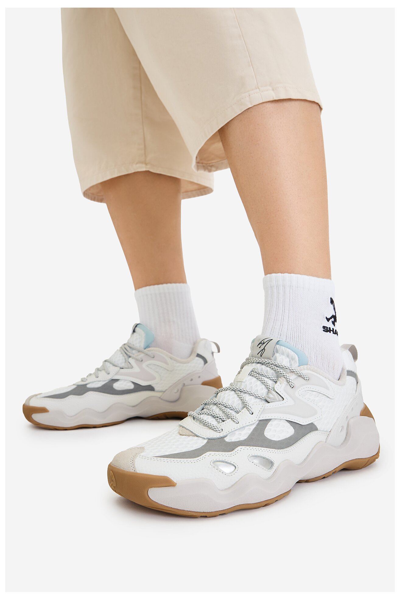 Кросівки спортивні SHAQ EO-REIGN AQ95055M-WC БІЛИЙ