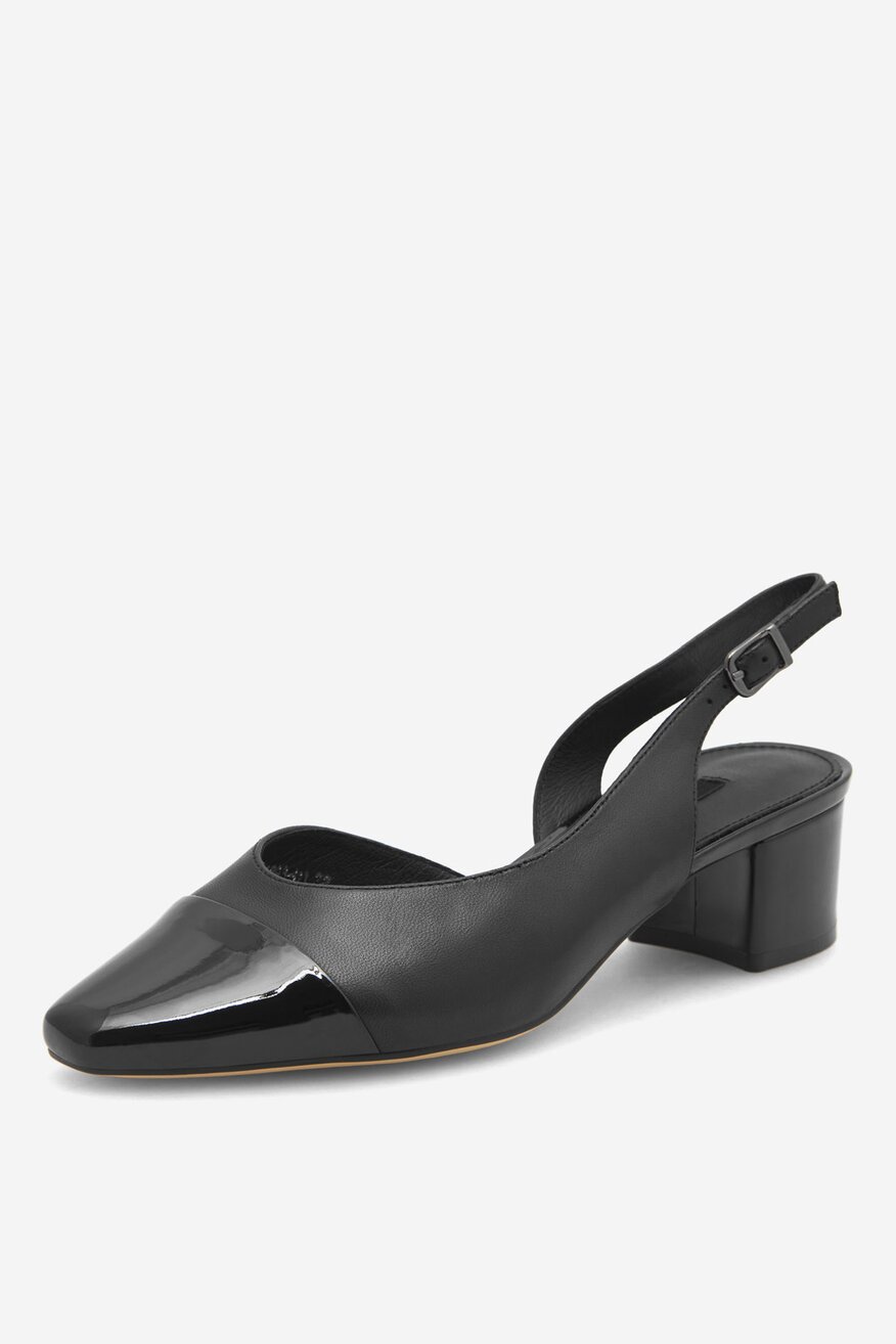 Елегантни обувки Gino Rossi ЧЕРЕН - 5905588352761