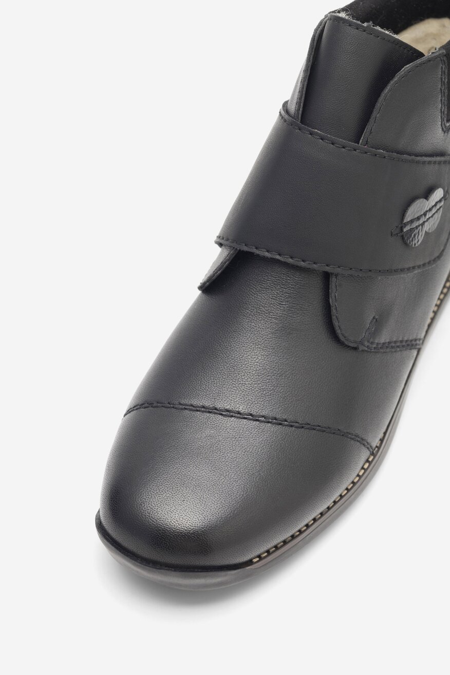Ghete Rieker NEGRU - 5904862981987