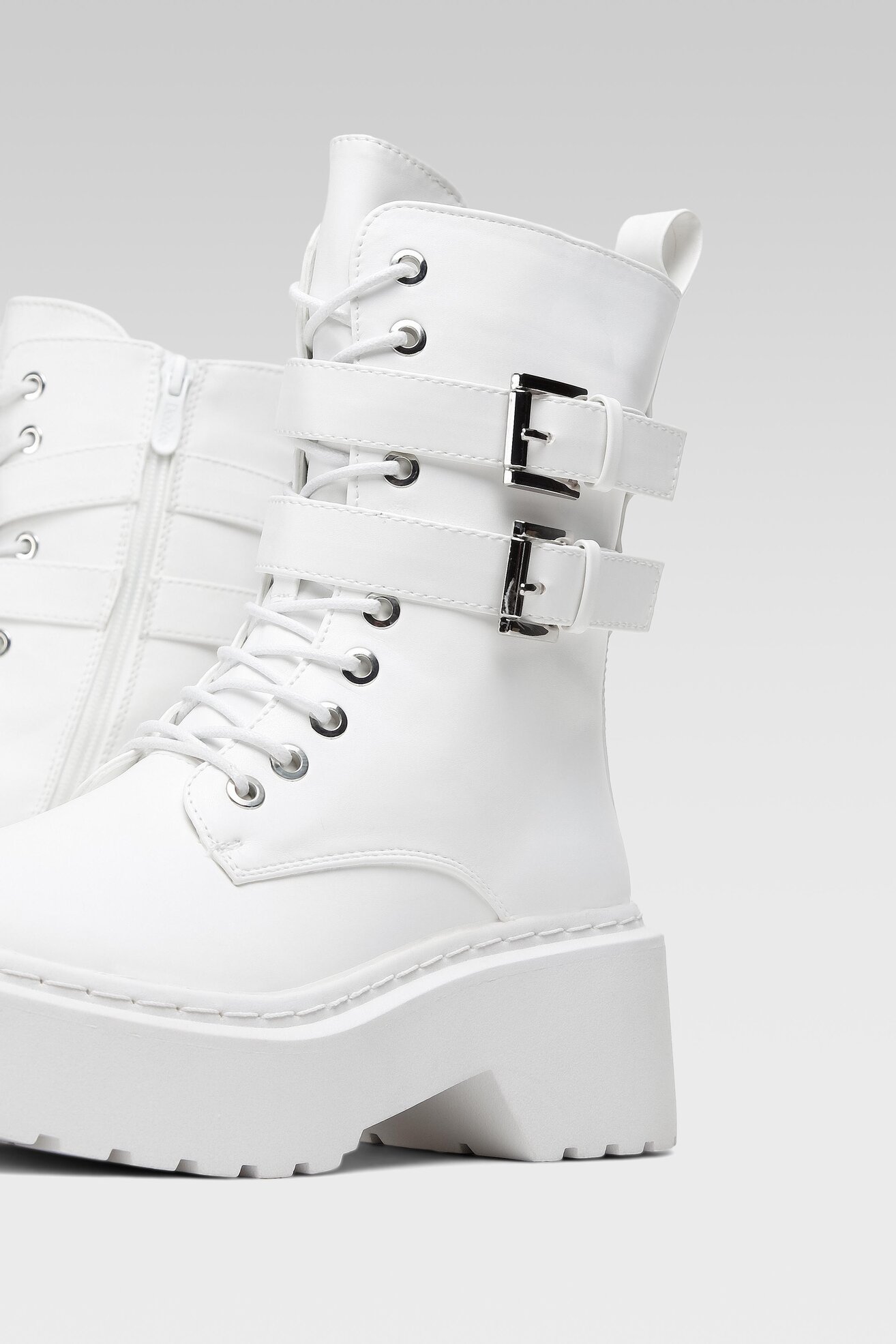 Trzewiki DeeZee WS5656-01 Biały